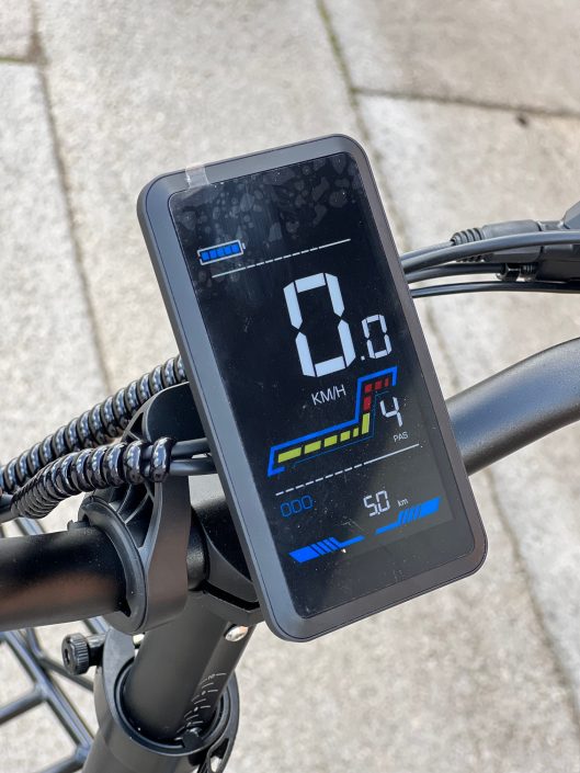 fat bike smart lcd zaslon