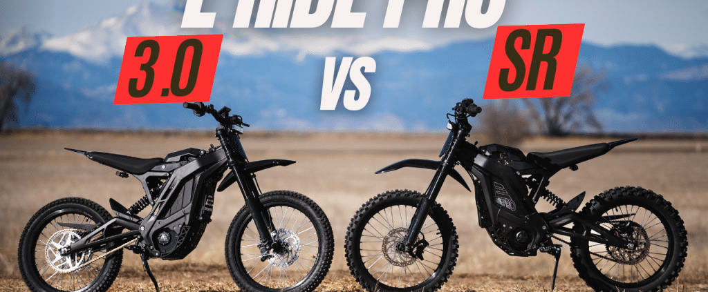 e ride pro 3.0 vs SR