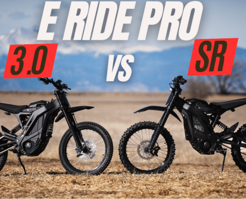 e ride pro 3.0 vs SR